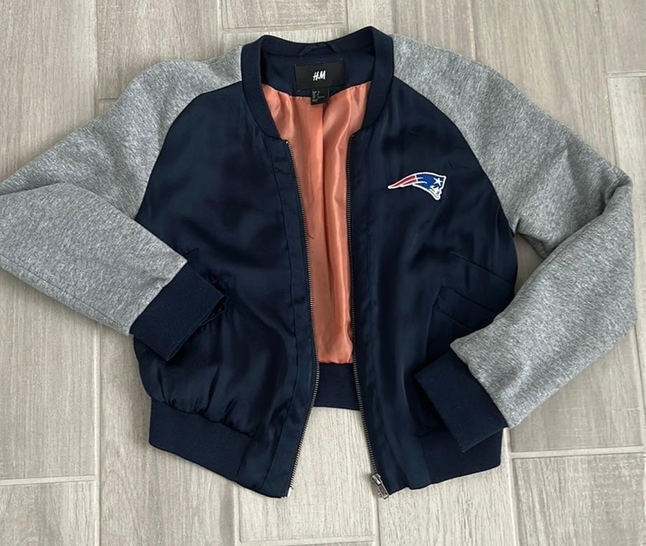 H&M New England Patriots bomber jacket 6 small