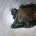 Tent Outdoor Camping Muti-Color Buckle Bergamot 1980 O-96 Great Vintage Shape