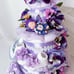 Flowers Diaper Cake, Baby Shower Gift