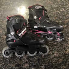 Mongoose Kids Adjustable Inline Rollerblades