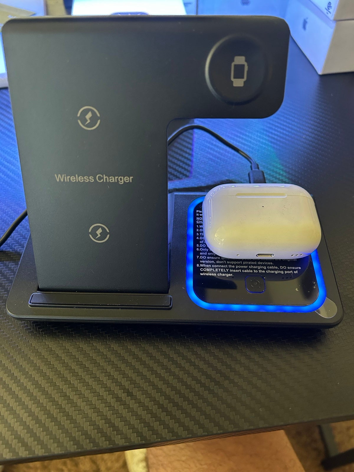 Wireless charging stand