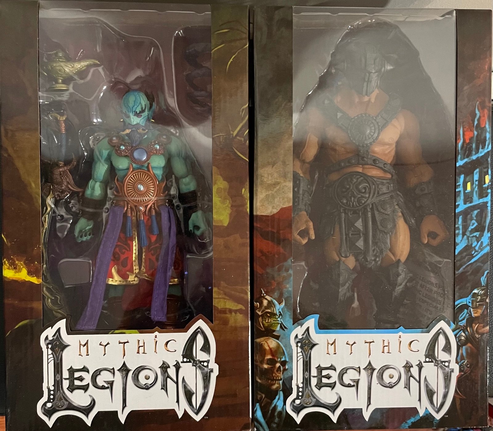 Mythic Legions: Poxxus Kalizirr Brute-Scale Action Figure
