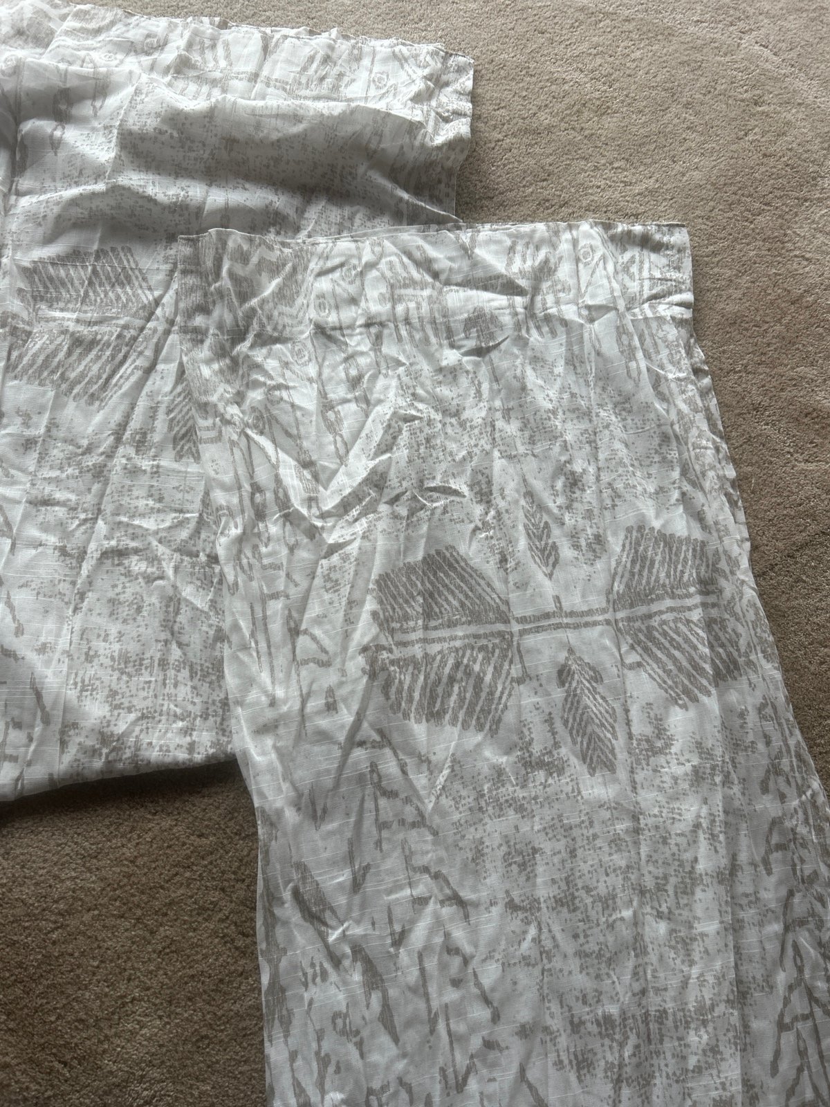 West elm curtain panels set of 2 48 x 84