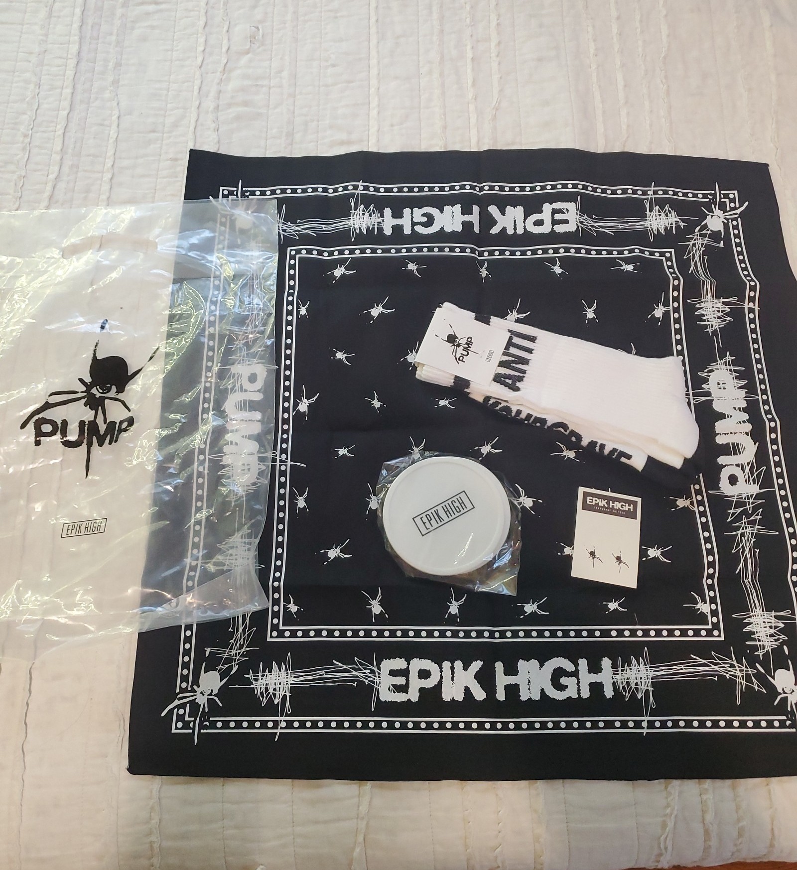 EPIK HIGH Pump Tour 2024 VIP merch pack
