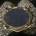 English Tiger Paw Silver Plated Jewelry Box (Vintage)