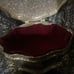 English Tiger Paw Silver Plated Jewelry Box (Vintage)