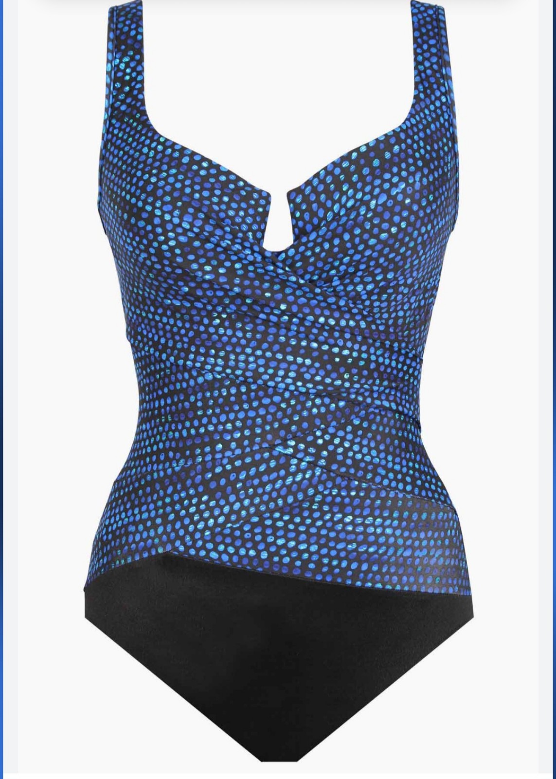 NWT MIRACLESUIT BLUE MULTI Size 12