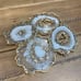 Gorgeous geode coasters