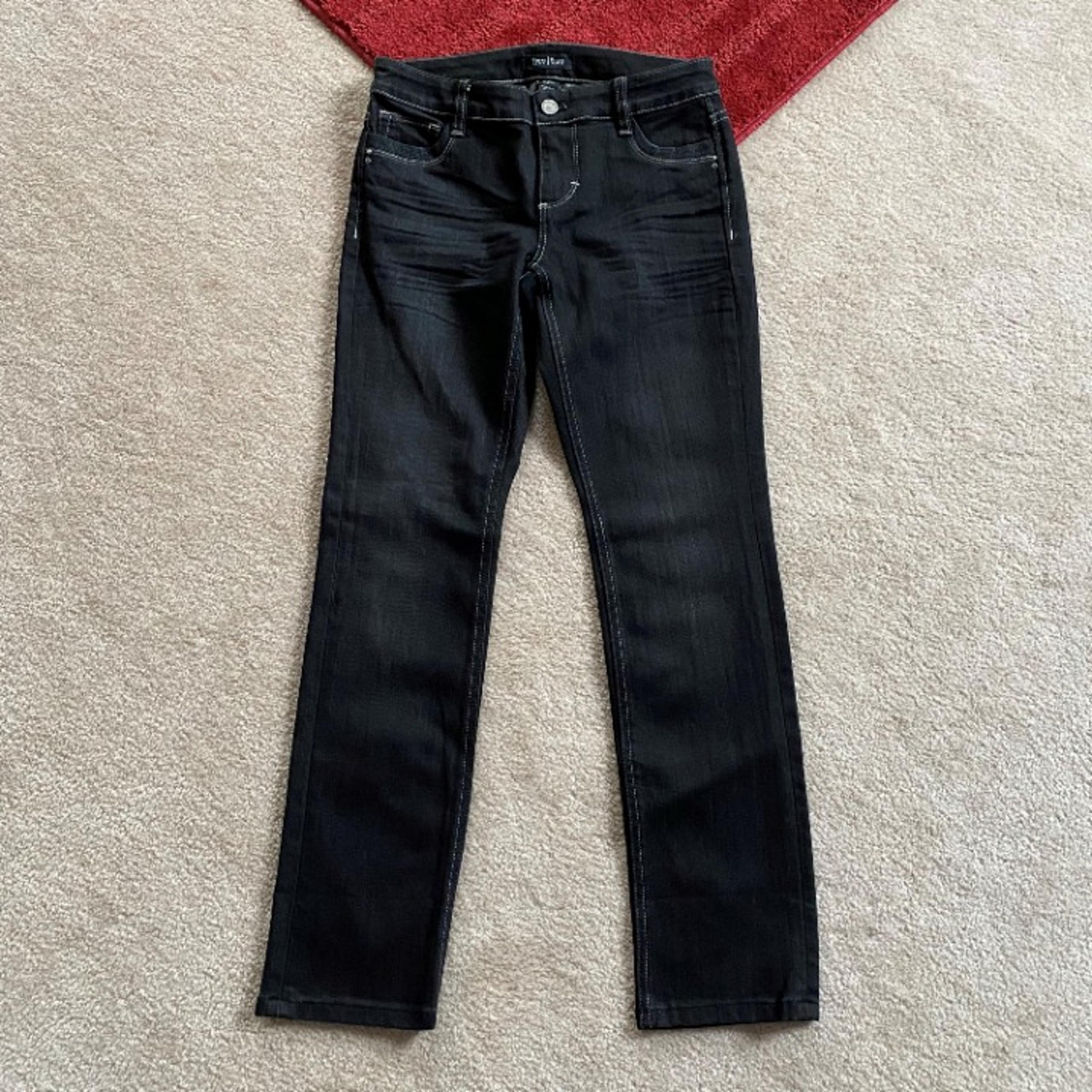 WHBM Blanc 0 Capri Cuffable Jeans