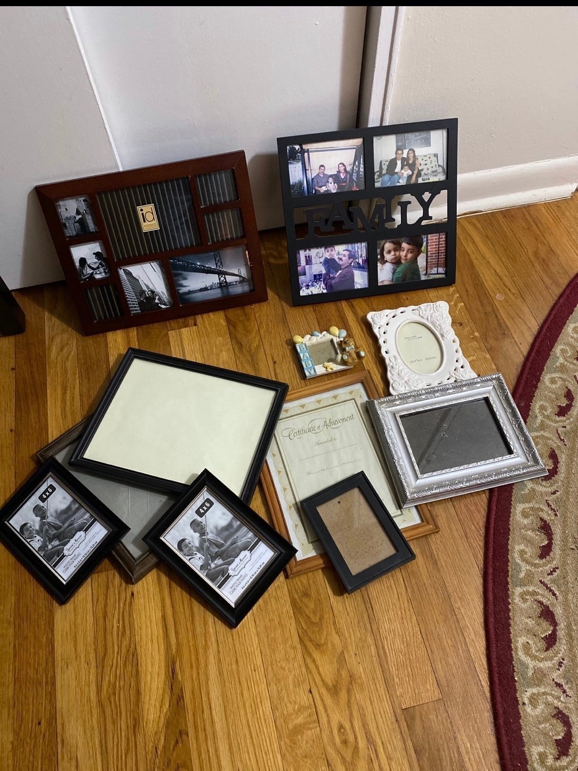 12 Items Photo Frams For One Price. Some Are New With Tag And Some Lightly Used
