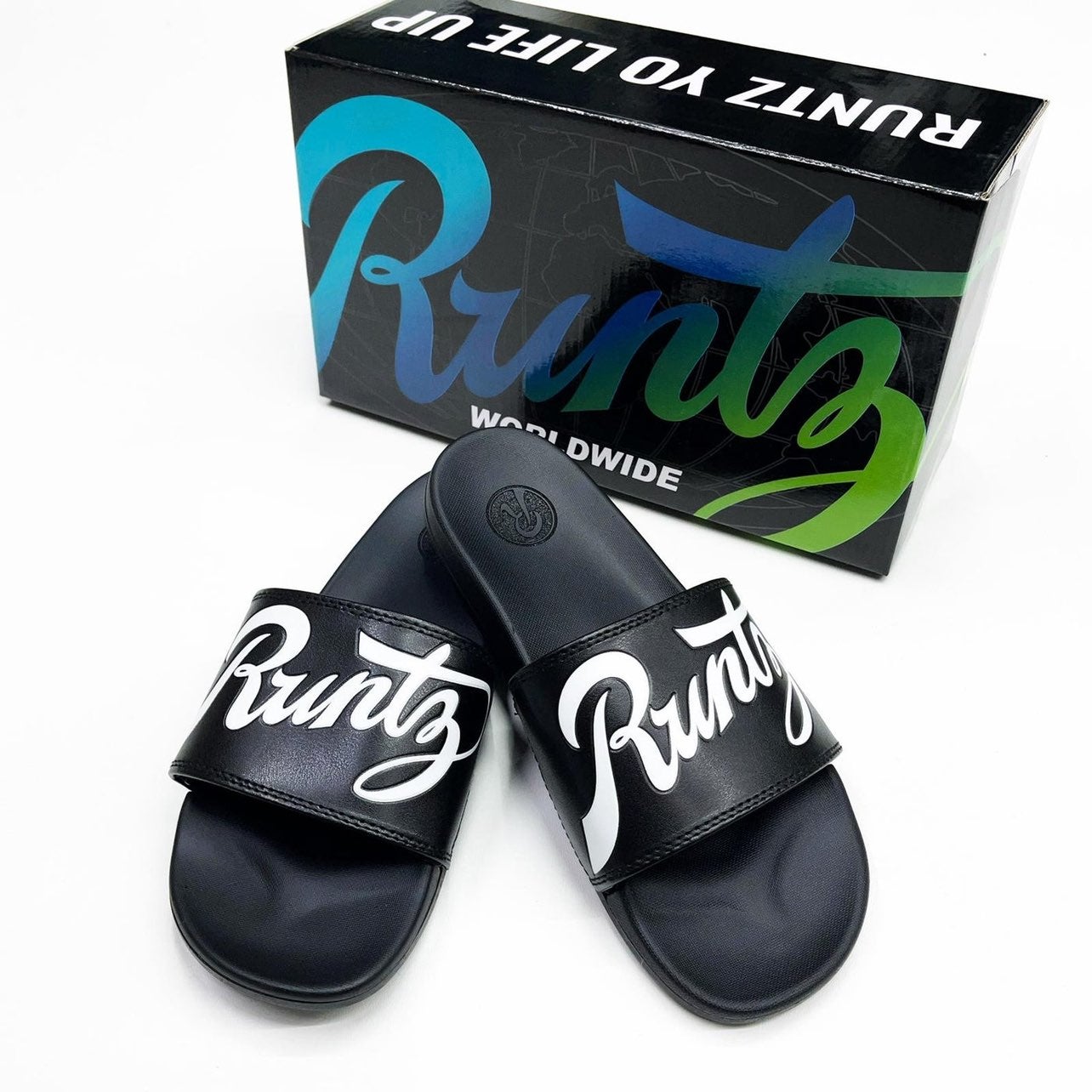 RUNTZ SLIDES (80108-BLK) size 6 Men