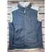 Kjus Vest Mens XL BlueGray Retention Golf Performance Quilted Insulated Outdoors