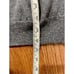 Black brown 1826 100% merino wool grey sweater made in Italy large