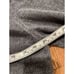 Black brown 1826 100% merino wool grey sweater made in Italy large