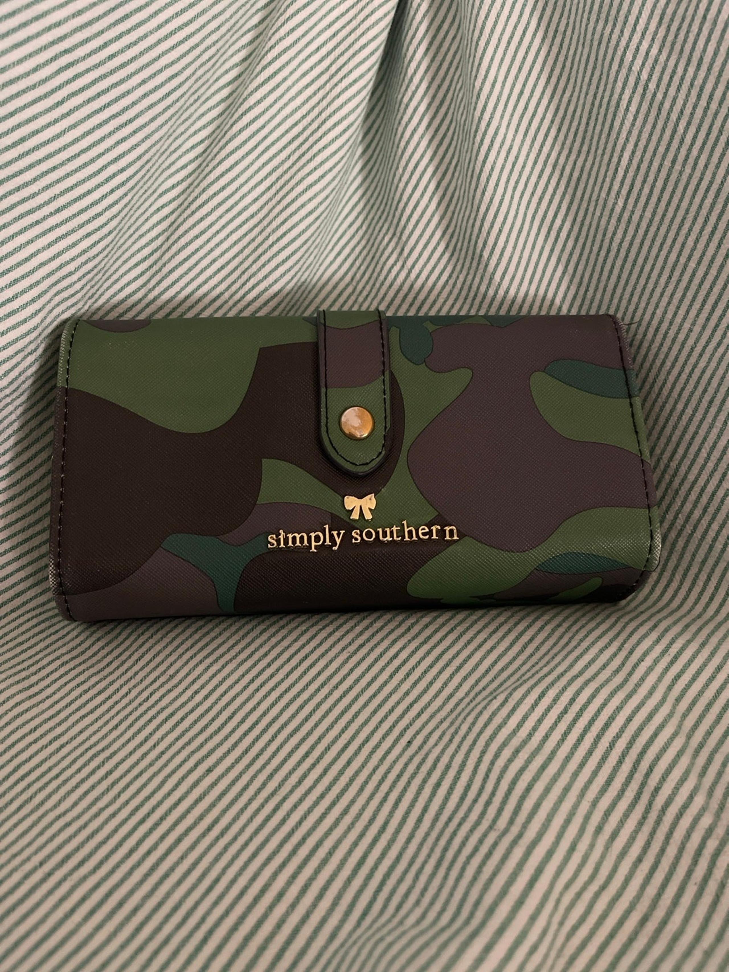 Simply Southern camo wallet
