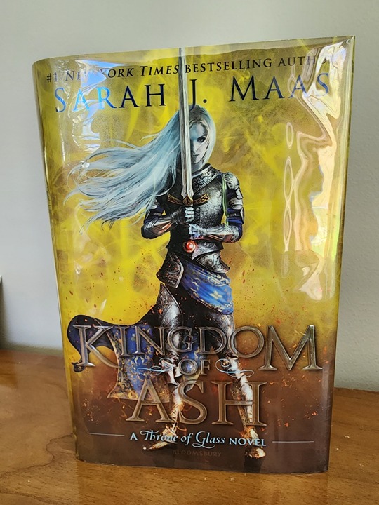 Special Edition Kingdom Of Ash By Sarah J Maas, Hardcover. Out Of Print Cover...