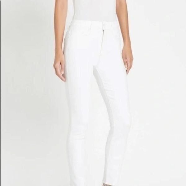 Mother High Waisted Looker | White