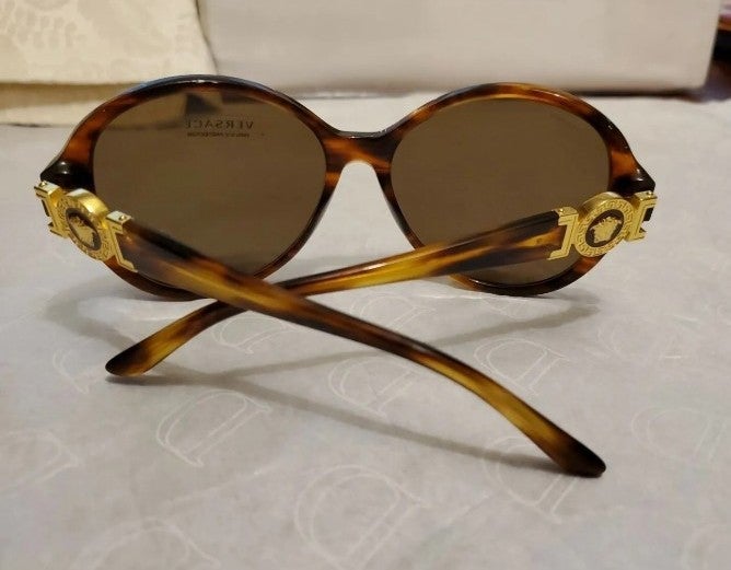 VERSACE Tortise Wayfarer Sunglasses !!DISCONTINUED!!!