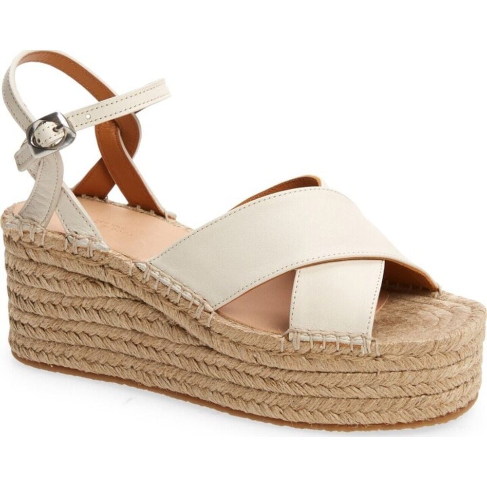 NEW 395 Women's Sz 41 M Rag & Bone Hera Espadrille Wedge Sandal