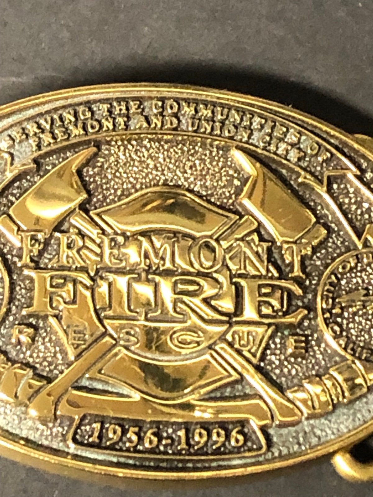 Fremont Fire Rescue Belt Buckle
