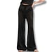 Blanco S Boho Crochet Flare Pants Open Knit Fabric Black Coastal Cowgirl NWT 89