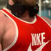 Nike Sportswear® Ace Logo The Rock Retro Tank in University Red 576605-603 - XL