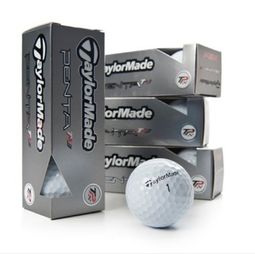 TaylorMade Penta TP3 Golf Balls - 4 Sleeves New In Box