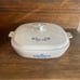 VINTAGE Corning Ware PyroCeram Blue Cornflower 10 B-30