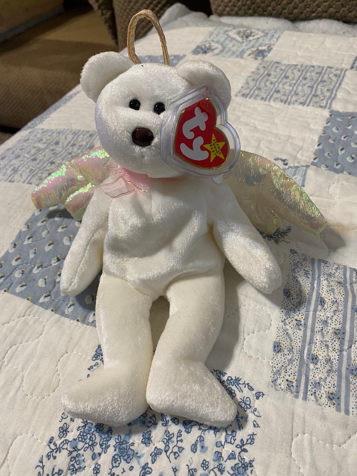 Ty Beanie Babies 1998 Halo bear