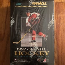 1992 - 1993 Pinnacle Score Hockey Card Packs in Factory Sealed Box