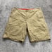 Columbia Chino Shorts Mens 34 Brown Cotton Flat Front Pocket Casual Outdoor 36x9