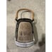 Rare Vintage Artisan Crafted Japanese Pottery Wishing Well Basket With Handle