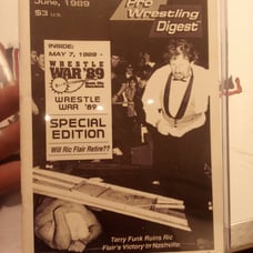 Pro Wrestling Digest June 1989 Terry Funk and Ric Flair