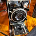 Vintage Zeiss Ikon Folding Camera with Case