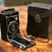 Vintage Zeiss Ikon Folding Camera with Case