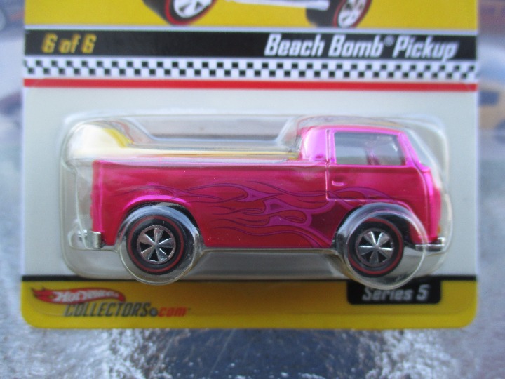 Beach Bomb Pickup, Pink, Redlines, RLC LE 11K, 2006 Hot Wheels