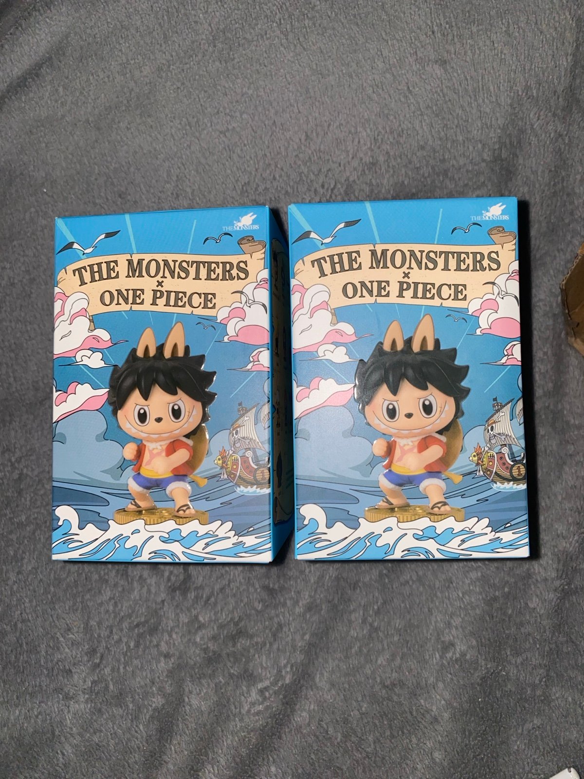 one piece x labubu the monsters LUFFY AND NAMI