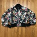 Nike Tech Pack Bomber Jacket Reversible Floral Black FB8811-681 Oversized Medium