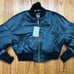 Nike Tech Pack Bomber Jacket Reversible Floral Black FB8811-681 Oversized Medium