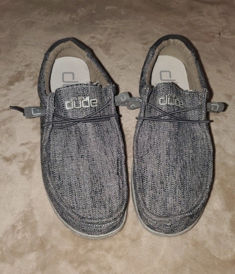 NWOT Hey Dude Carbone Woven Wally Loafer Shoes Sz 10 New