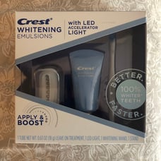 Crest Whitening Emulsions