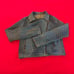 Free People Herringbone Chevron Textured Denim Moto women's jacket Size 8 EUC