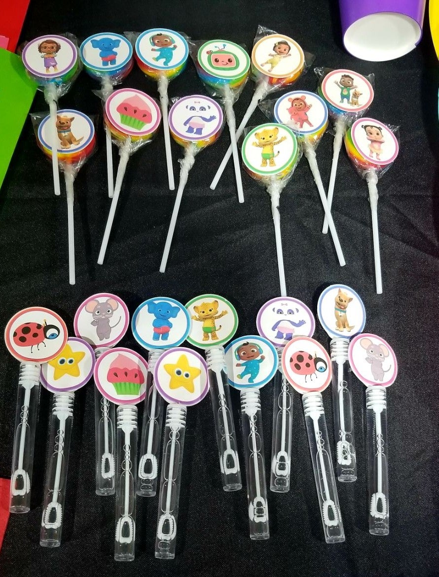 Cocomelon party favors African American