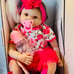 Soft Cotton Body Lovely Simulation Reborn Baby Girl Dolls 22”