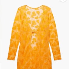 Savage x Fenty Strap Up Long-Sleeve Lace