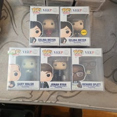 Funko Pop Television Lot Veep 723, 723 Chase, 724, 725, 726