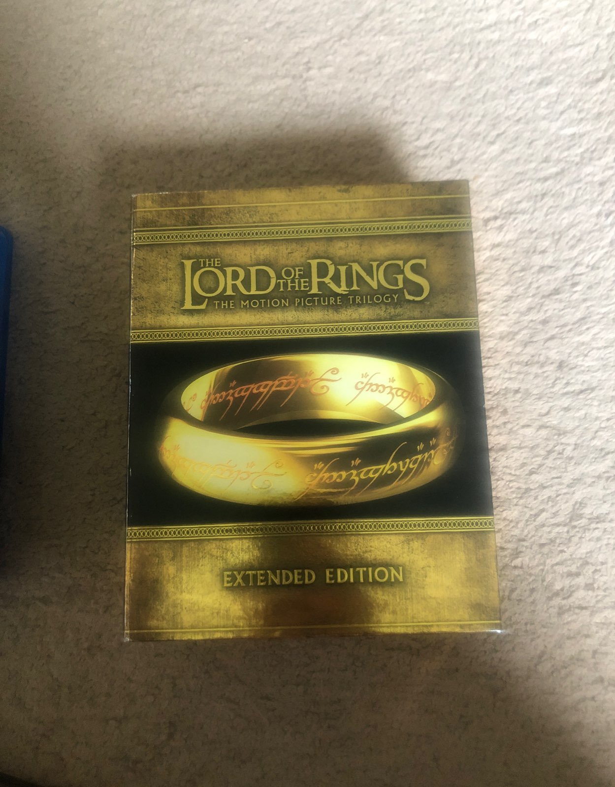 Lord of the rings Extended edition Blu-r
