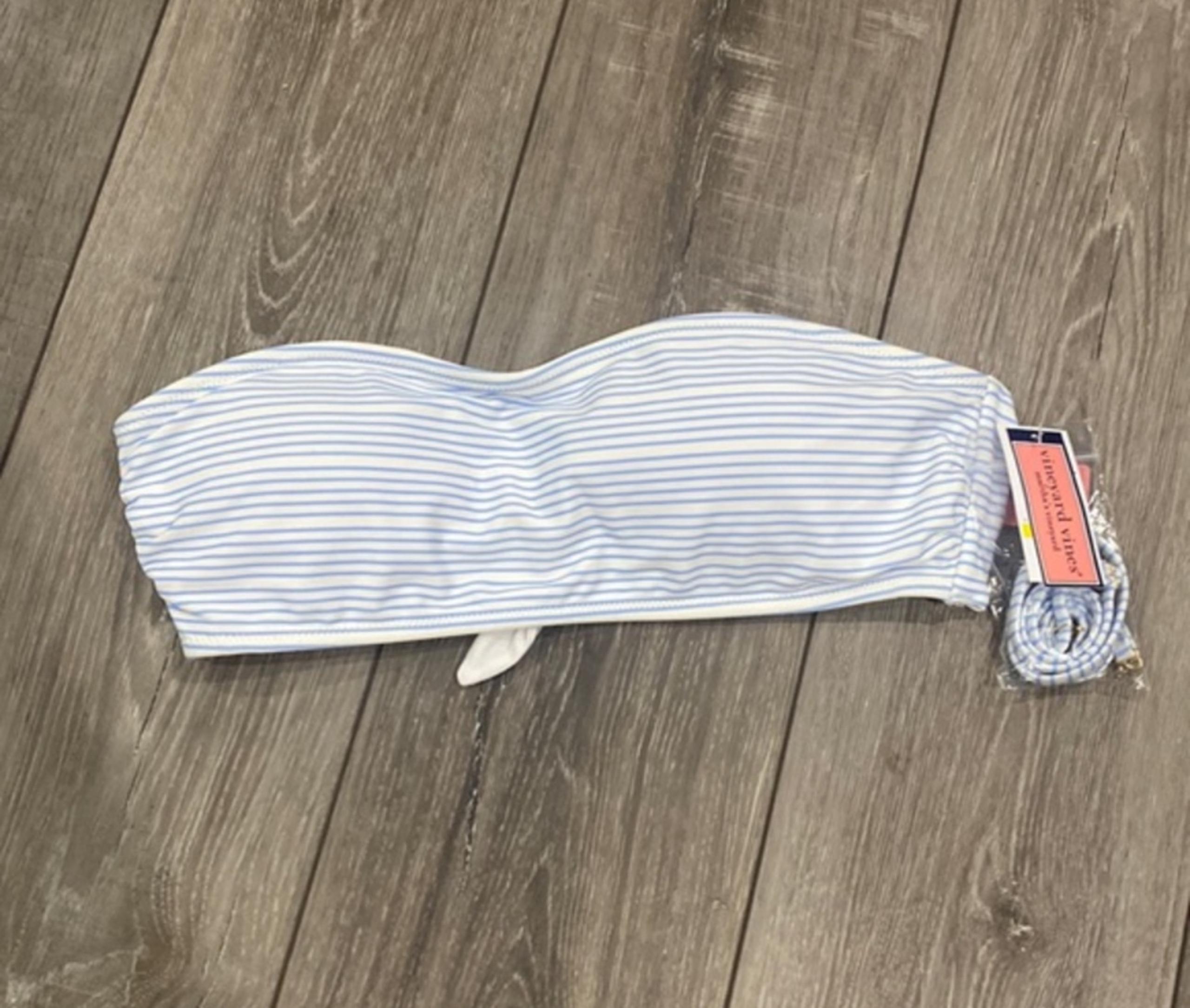 NWT! Vineyard Vines Villa Stripe Baneau Top‎