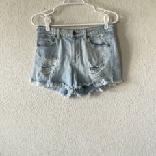 Guess high rise shorts