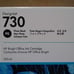 HP 730 300-ml Photo Black DesignJet Ink Cartridge, P2V73A